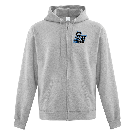 Cotton Fleece Full Zip Hoodie