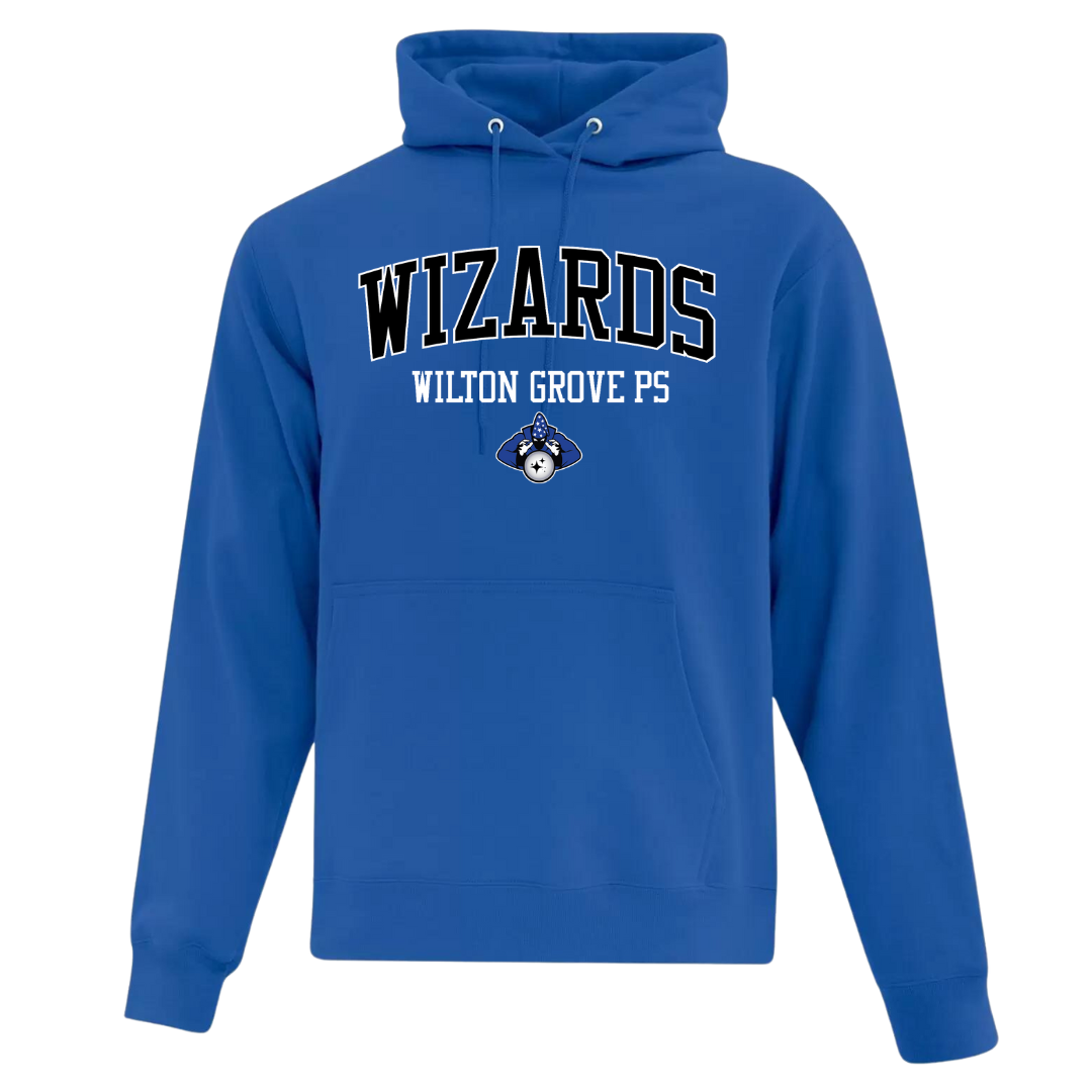 Cotton Fleece Hoodie - Applique