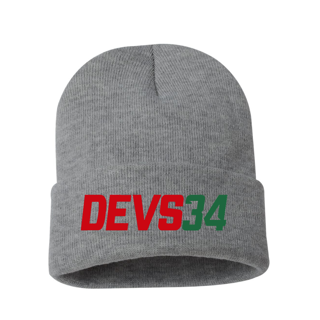 Cuffed Toque - Letter/Number