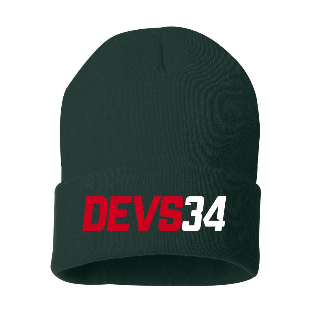 Cuffed Toque - Letter/Number