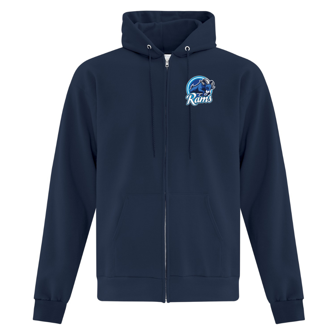 Cotton Full Zip Hoodie - Youth