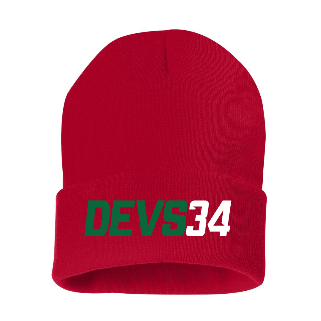 Cuffed Toque - Letter/Number