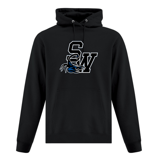 Cotton Fleece Hoodie - SW Logo