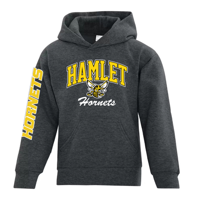 Cotton Fleece Hoodie - Varsity Logo - Youth