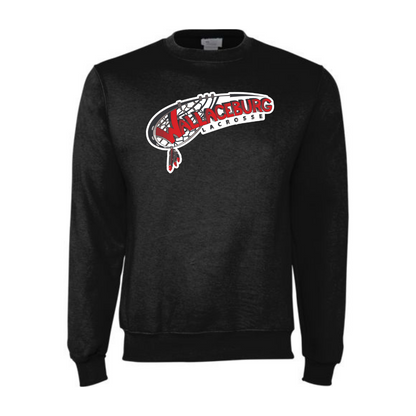 Cotton Fleece Crewneck - Text Logo - Youth
