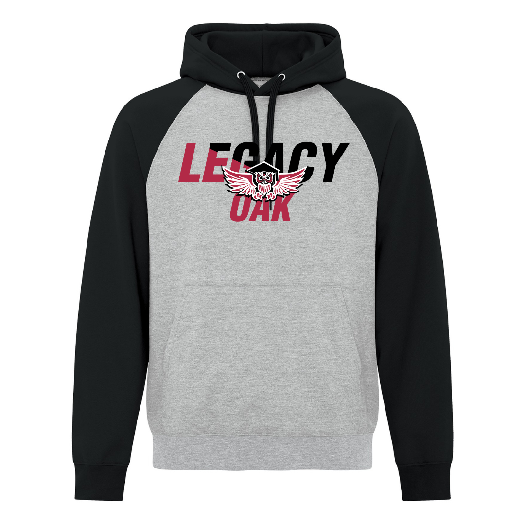 2 Tone Hoodie - Legacy Oak Logo