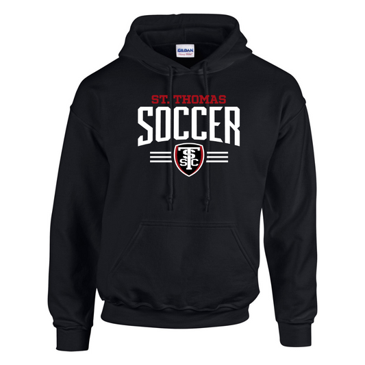 Cotton Hoodie - Soccer Logo - Youth