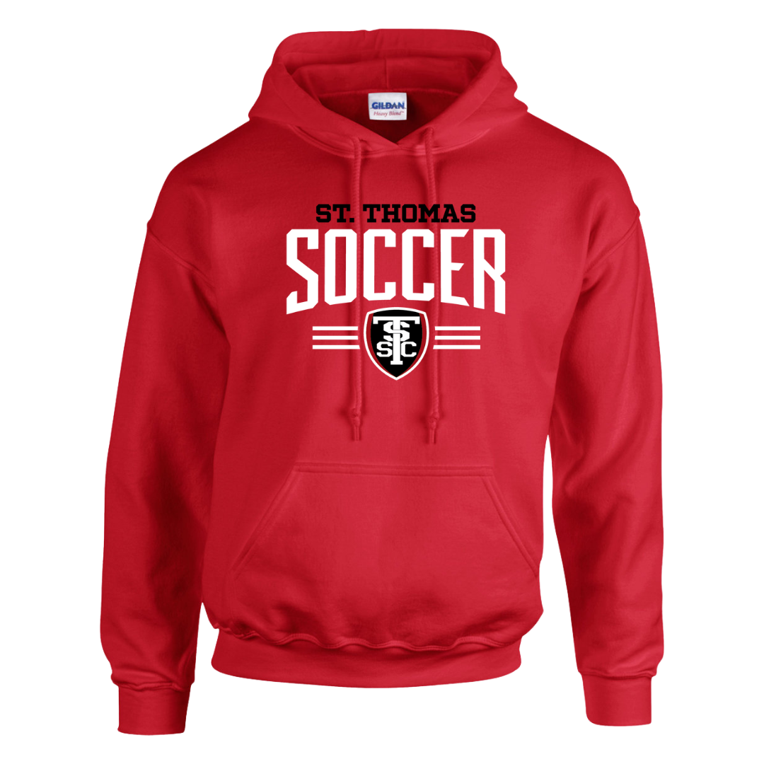 Cotton Hoodie - Soccer Logo - Youth