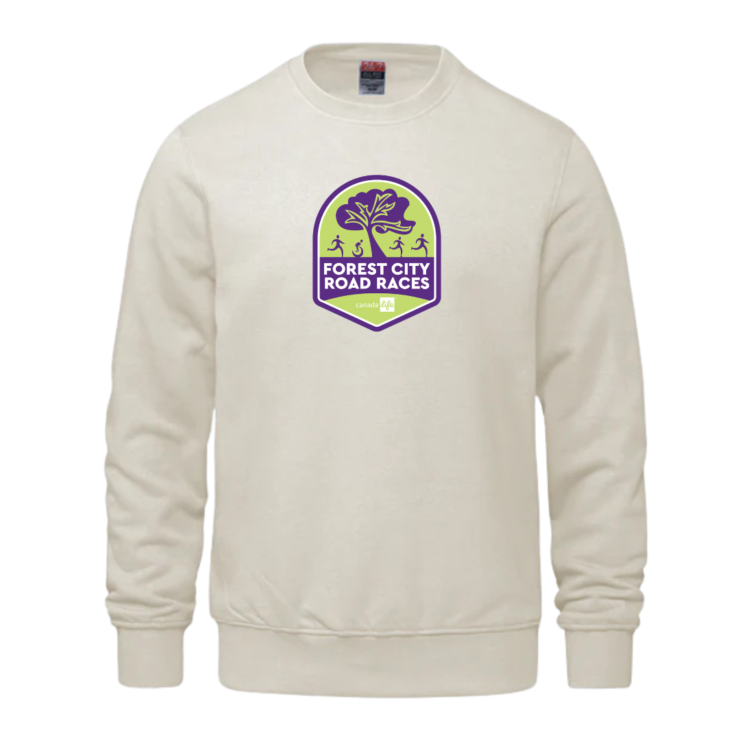 Cotton Crewneck - Embroidered Applique