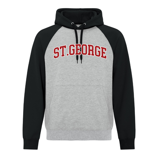 2-Tone Fleece Hoodie - Youth