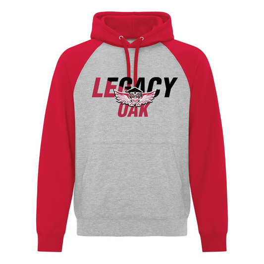 2 Tone Hoodie - Legacy Oak Logo