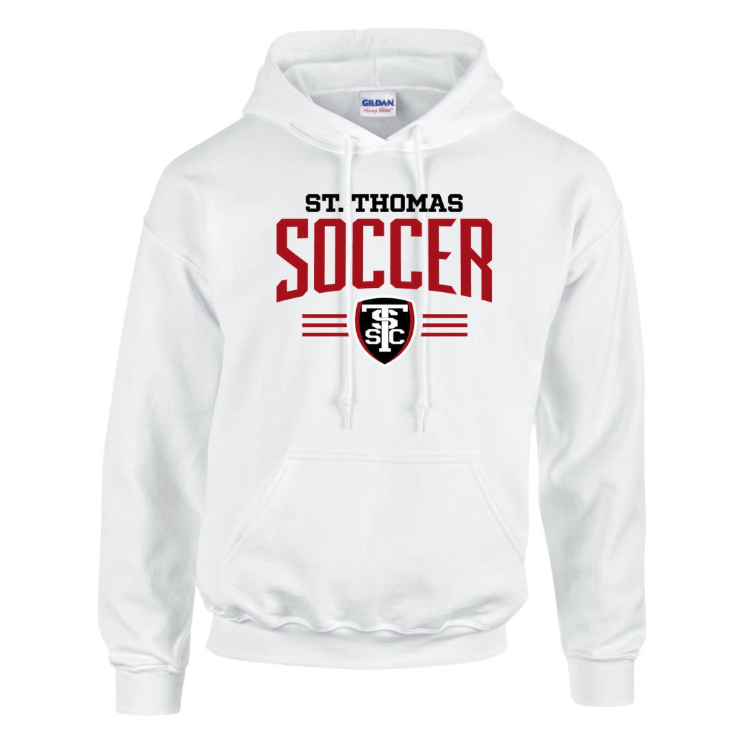 Cotton Hoodie - Soccer Logo - Youth