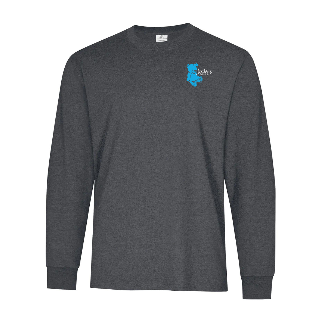 Cotton Longsleeve - Jordan's Principle Logo