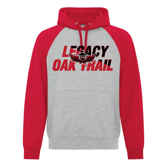 2 Tone Hoodie - Legacy Oak Logo