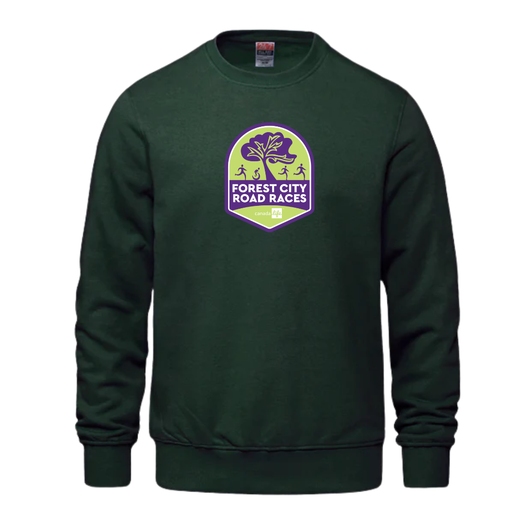 Cotton Crewneck - Embroidered Applique