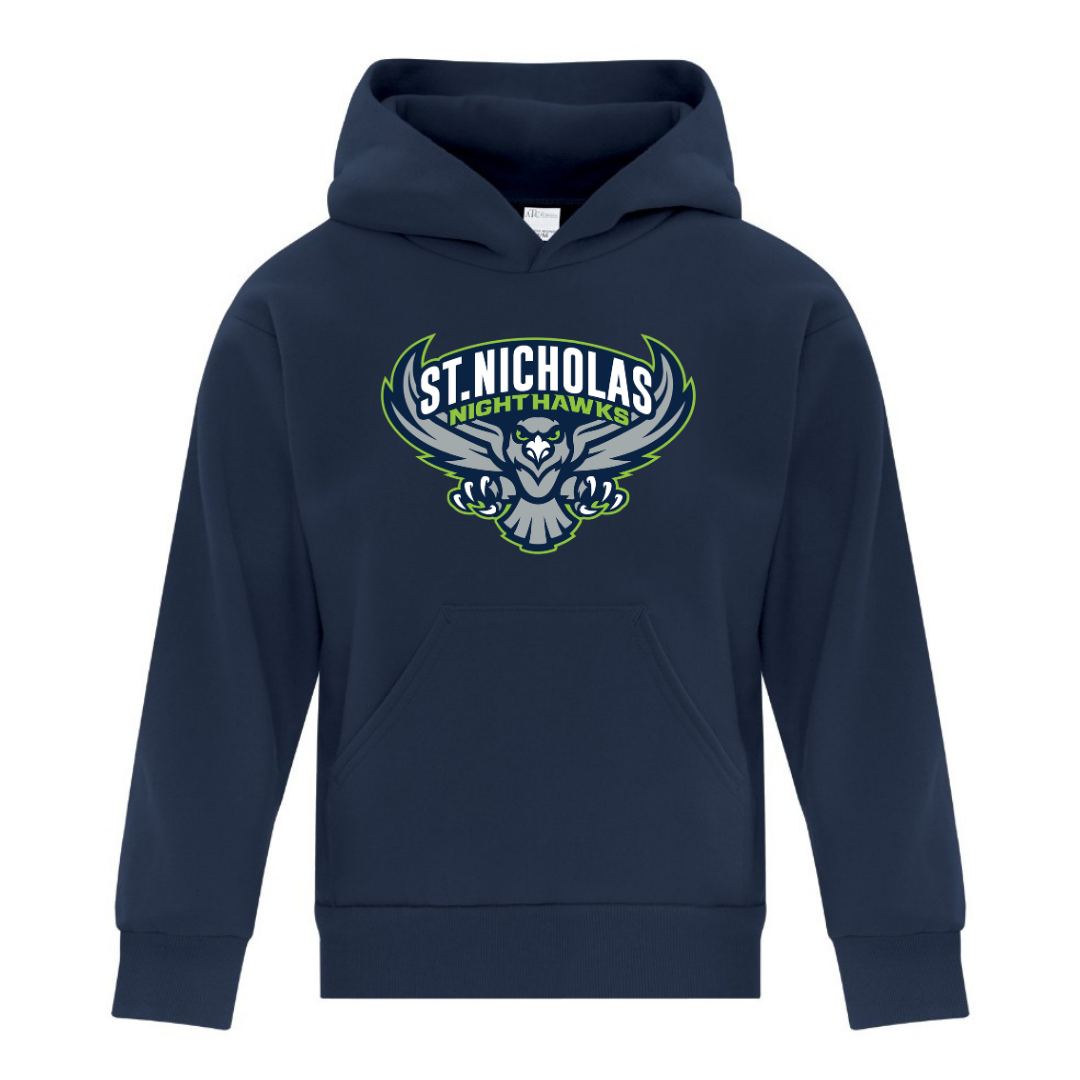 Cotton Fleece Hoodie - Youth