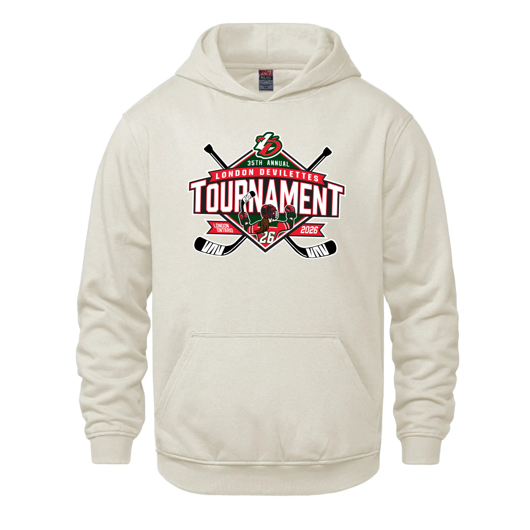 Cotton Fleece Hoodie - Youth