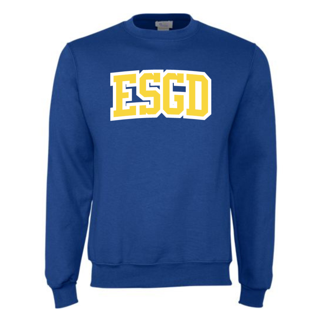 Fleece Crewneck - Twill Text