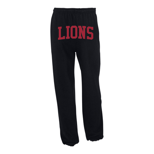 Fleece Jogger - Lions Text - Youth