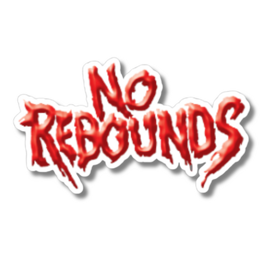 Window Sticker - No Rebounds
