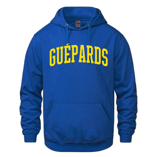 Cotton Fleece Hoodie - Sewn Text