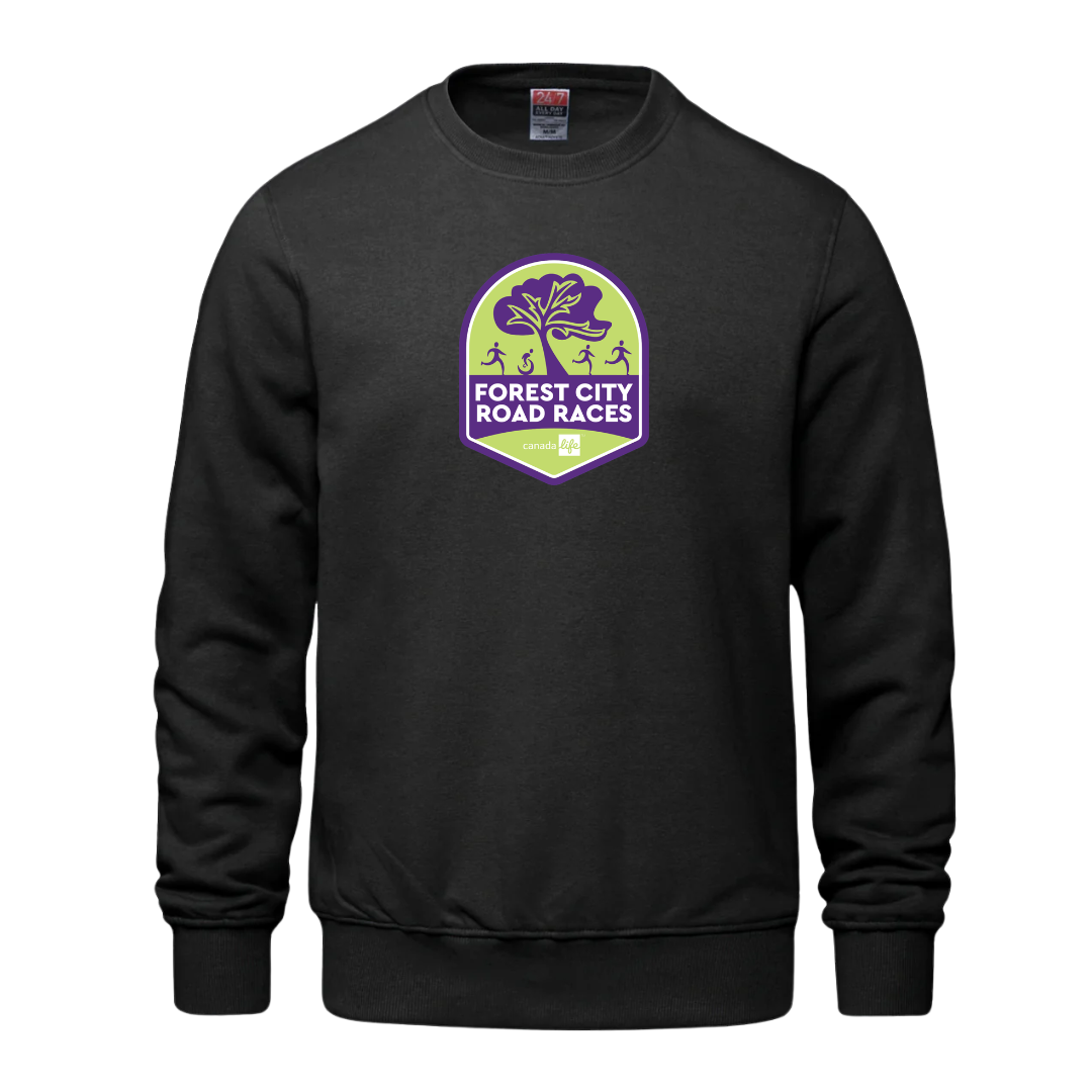 Cotton Crewneck - Embroidered Applique