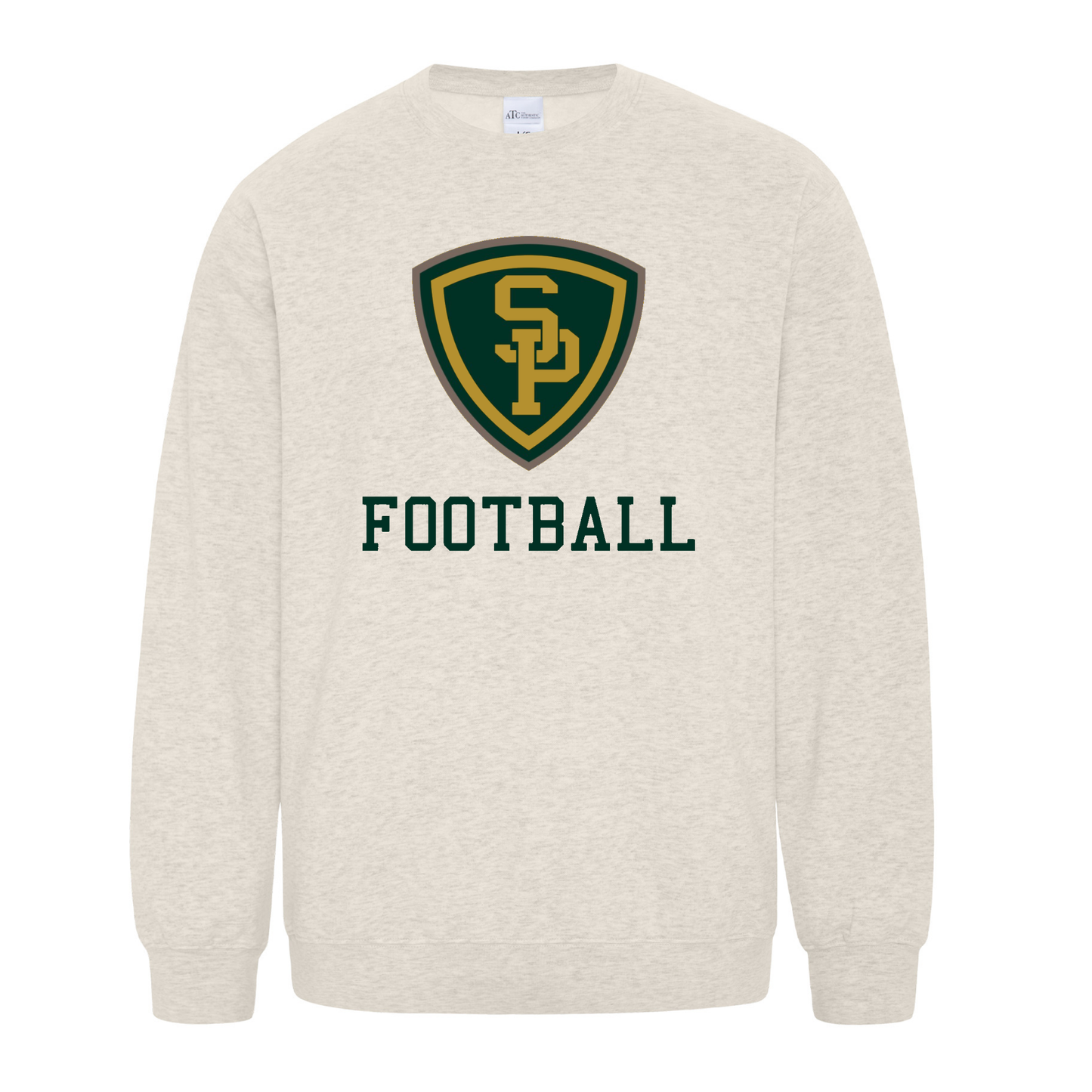 Cotton Fleece Crewneck - Shield Logo