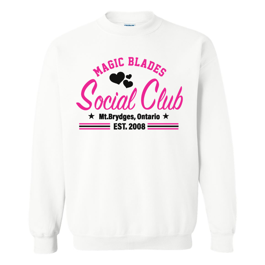 Cotton Fleece Crewneck - Social Club - Youth