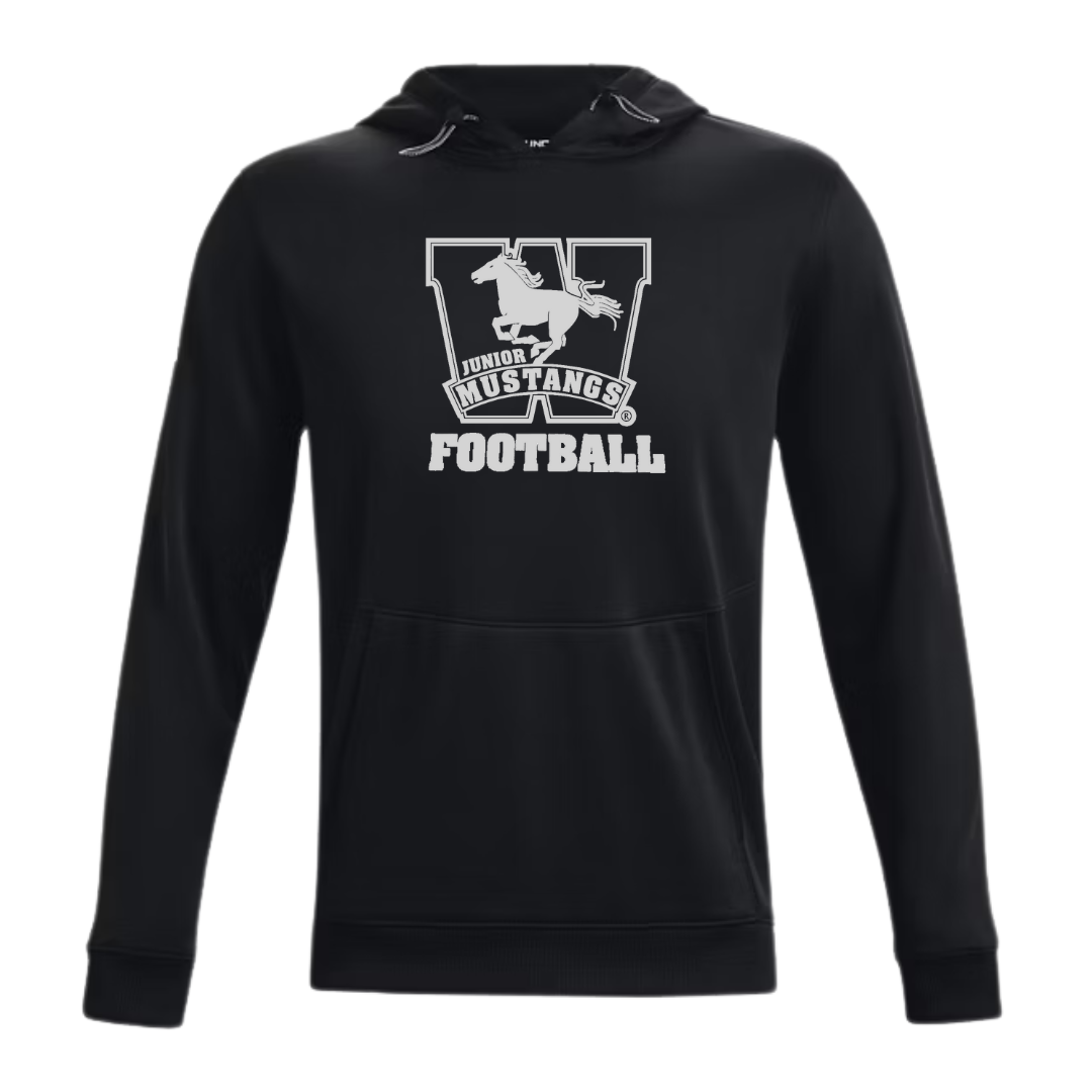 Fleece Storm Hoodie - Silver Logo