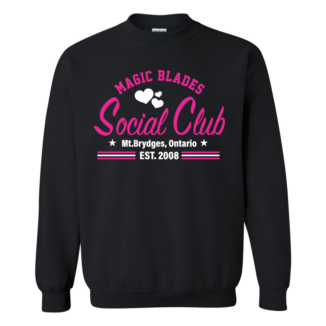 Cotton Fleece Crewneck - Social Club - Youth
