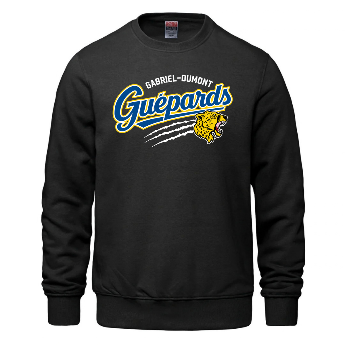 Cotton Fleece Crewneck - Script