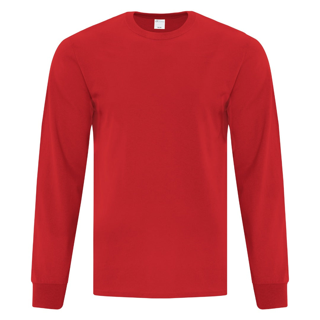 Cotton Longsleeve — Team Red