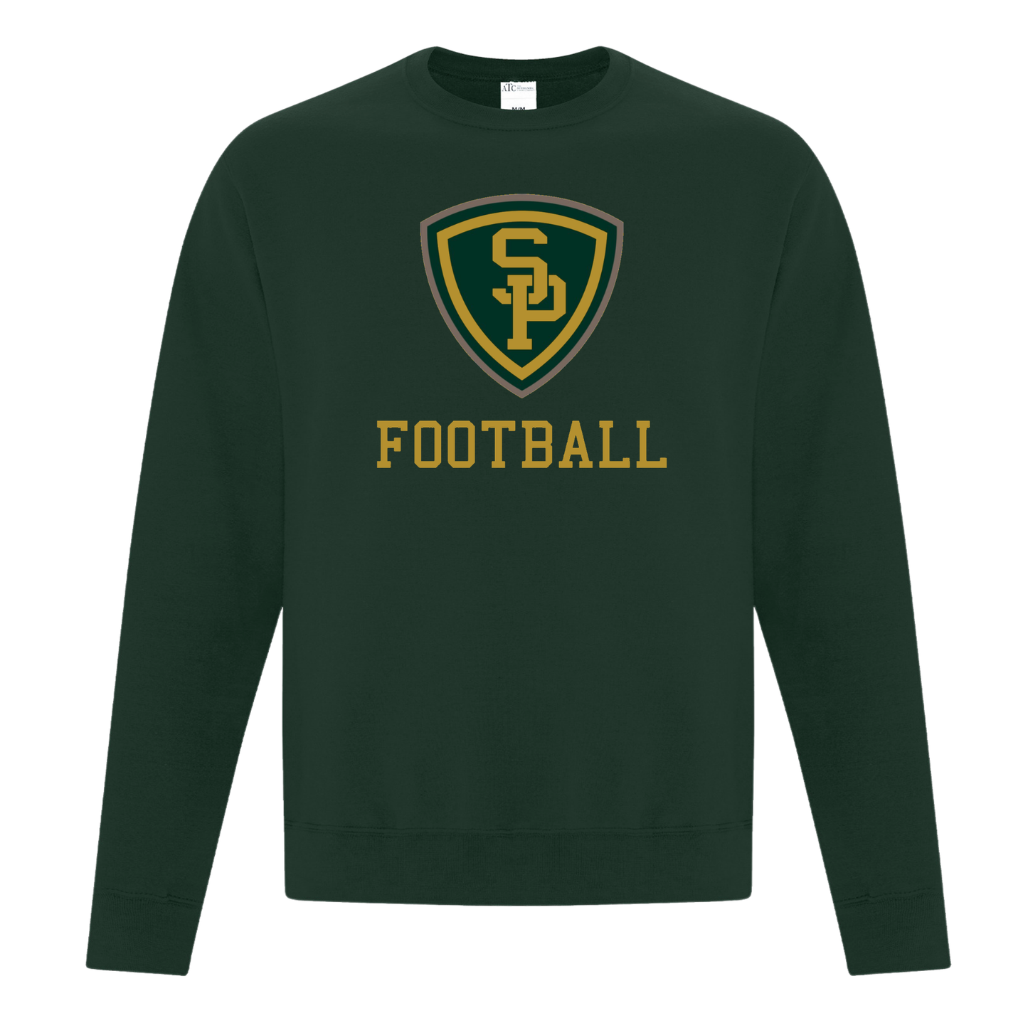 Cotton Fleece Crewneck - Shield Logo
