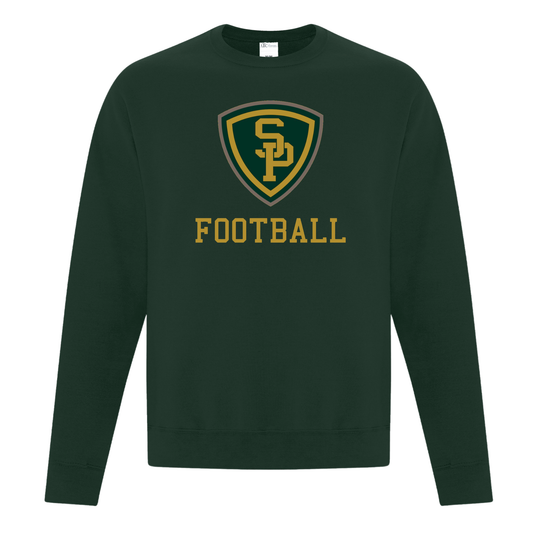 Cotton Fleece Crewneck - Shield Logo