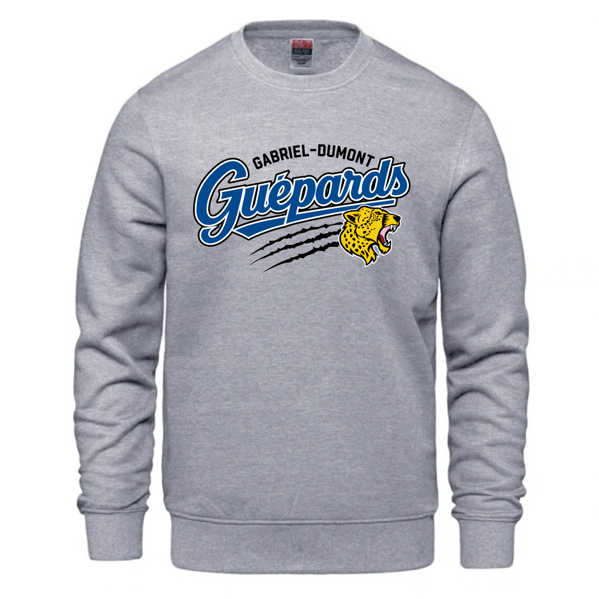 Cotton Fleece Crewneck - Script