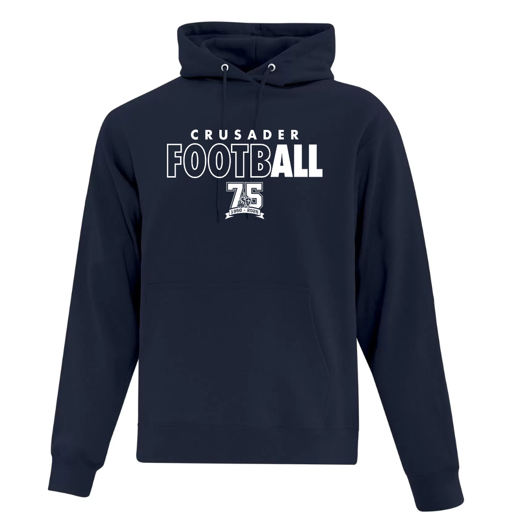 Cotton Hoodie - Crusader Football