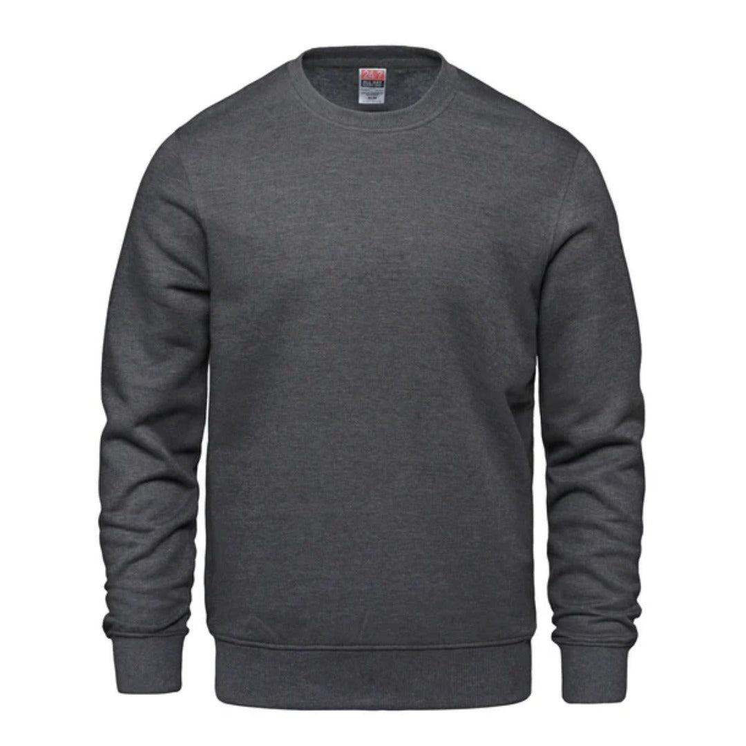 Crewneck Fleece Crewneck - Youth — Heather Charcoal