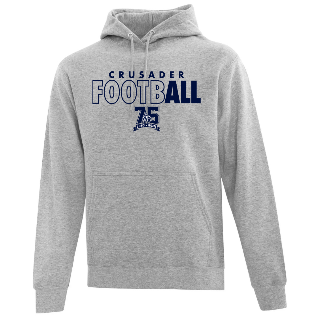 Cotton Hoodie - Crusader Football