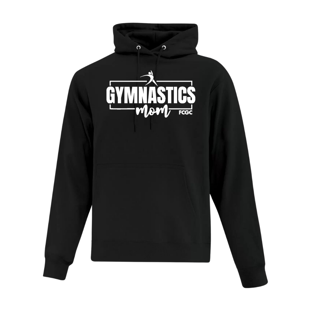 Cotton Fleece Hoodie - Gymnastics Mom/Dad