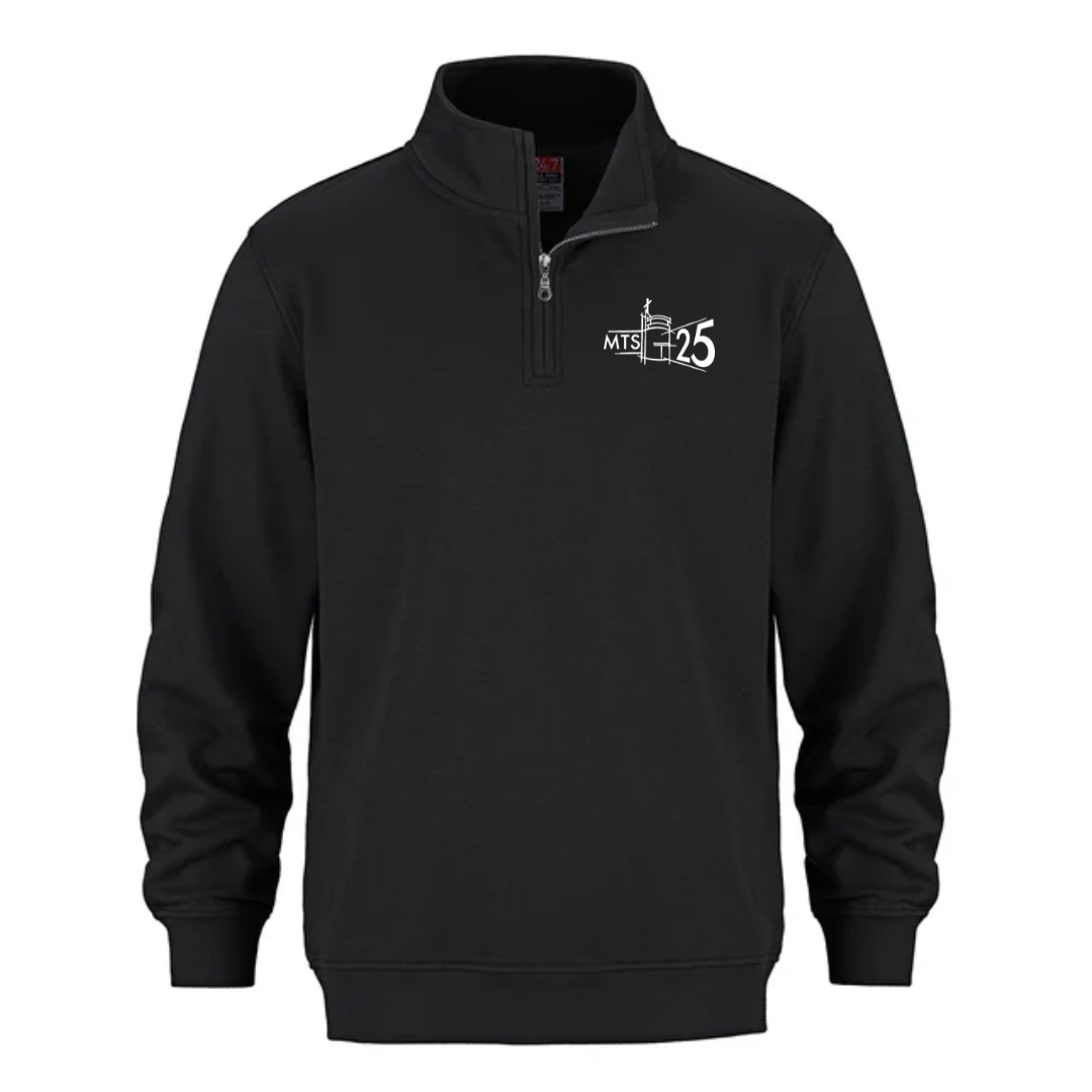 Cotton Fleece 1/4 Zip - 25th Anniversary