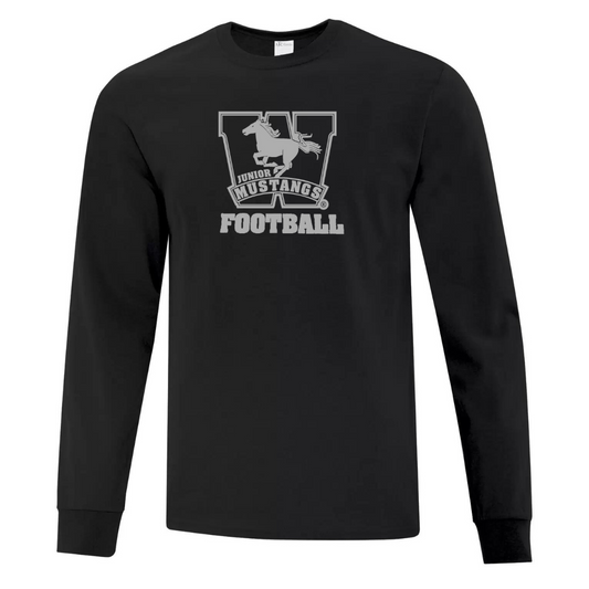 Cotton Longsleeve - Silver Logo