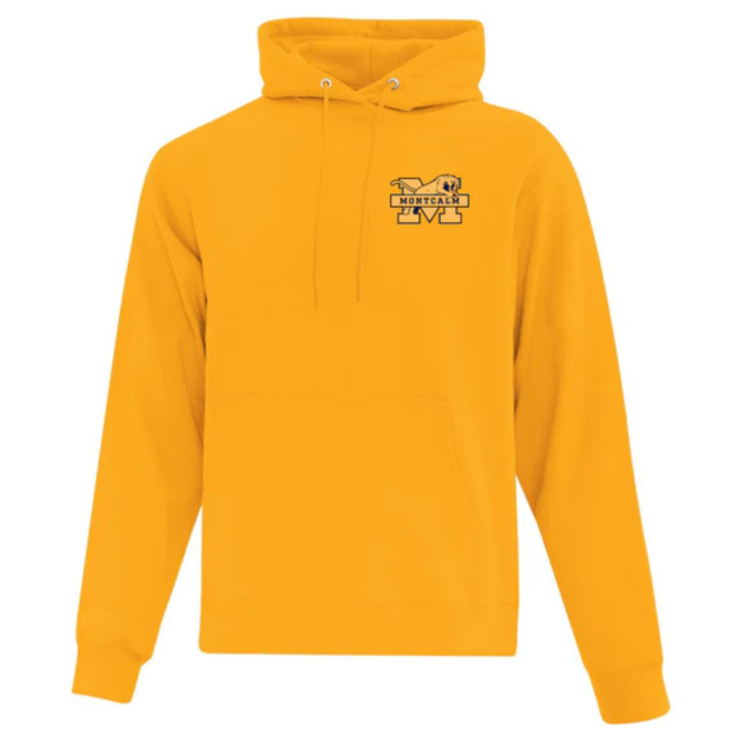 Cotton Fleece Hoodie - Left Chest