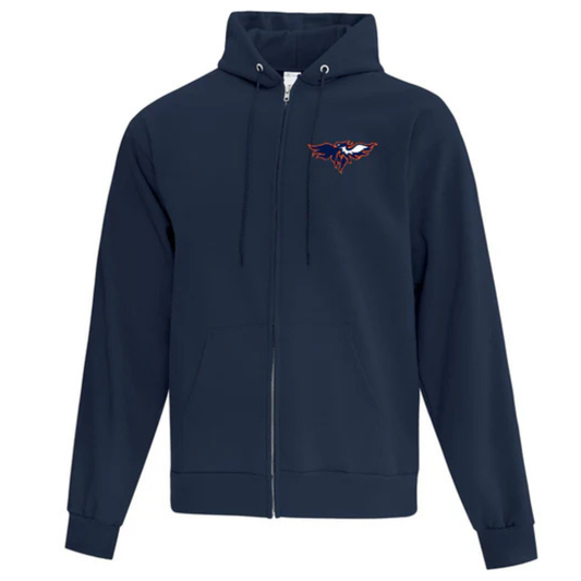 Cotton Fleece Full Zip Hoodie