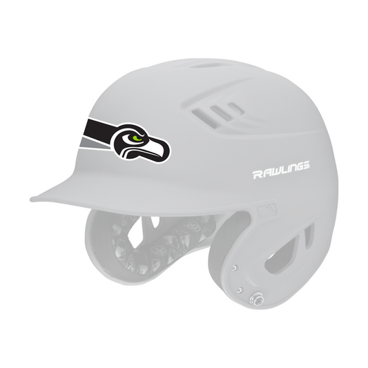 Batting Helmet Sticker