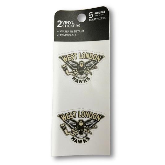 Hawks Helmet Sticker 2 Pack