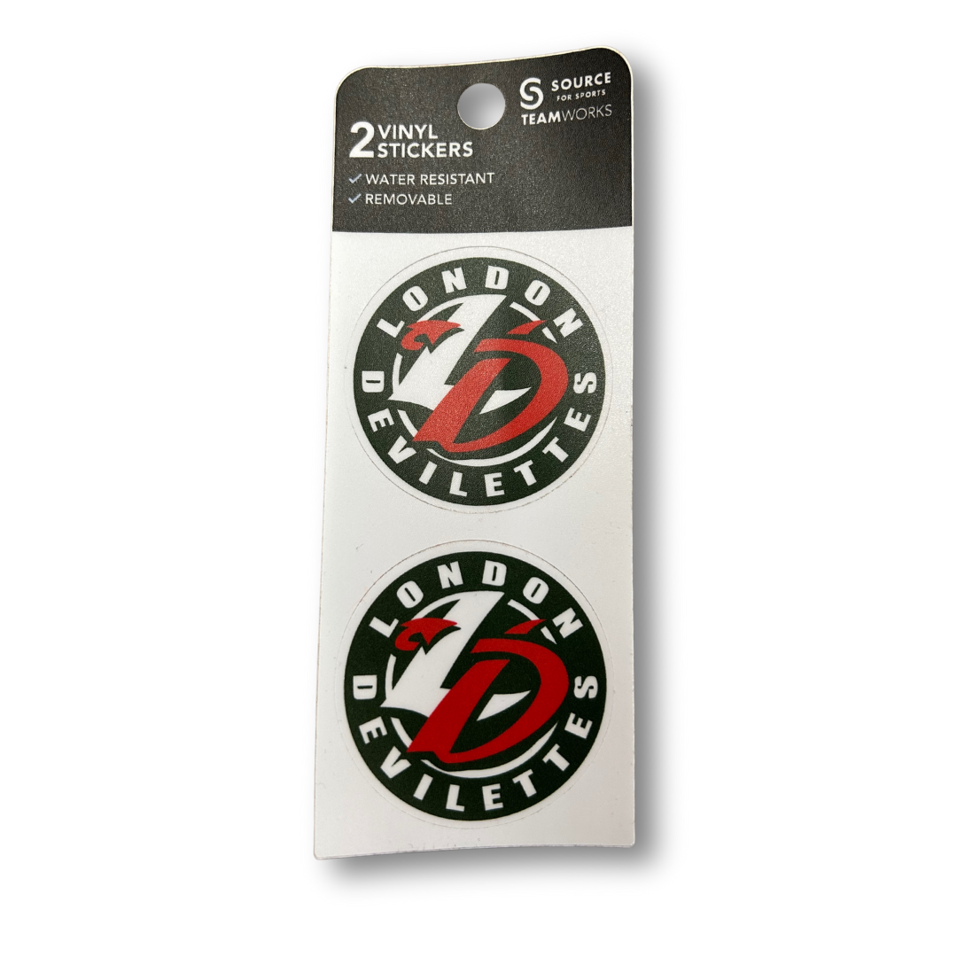 Devilettes Helmet Sticker 2 Pack