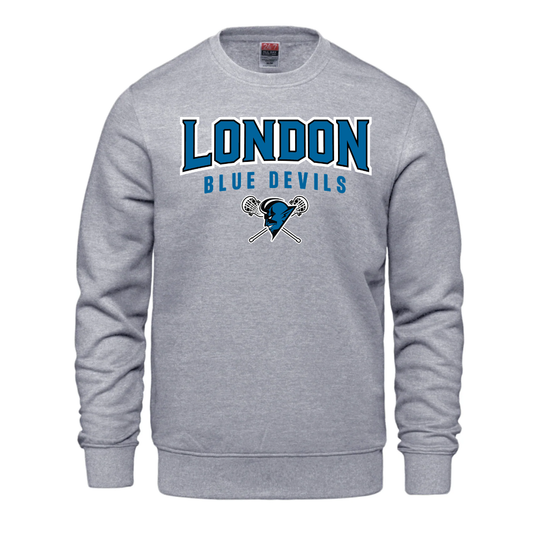 Fleece Crewneck - Applique - Youth