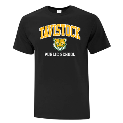 Cotton Short Sleeve Shirt - Varsity Logo - Youth