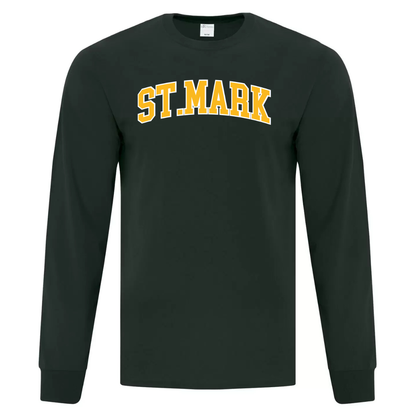 Cotton Longsleeve - Text Only - Youth