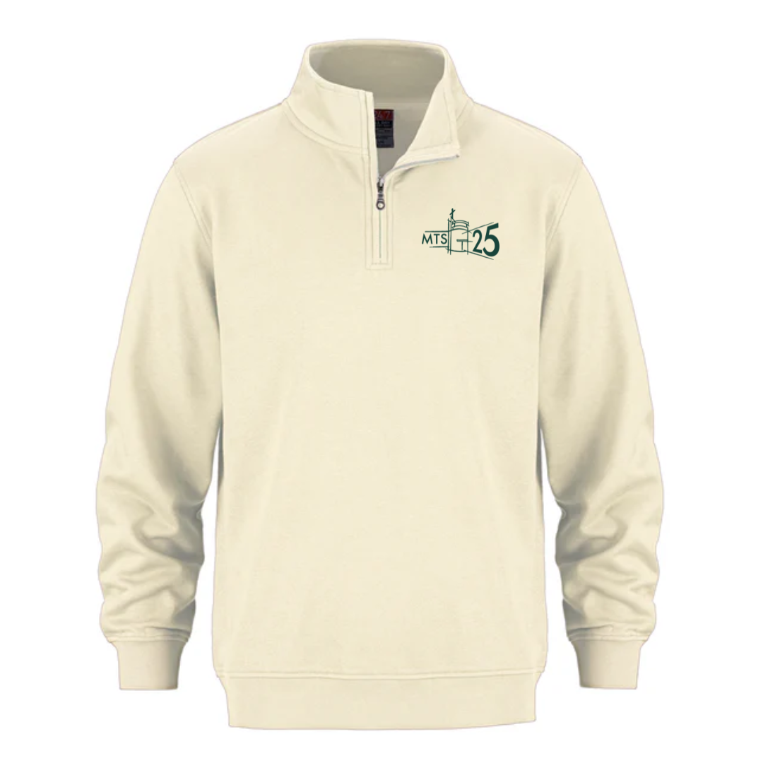 Cotton Fleece 1/4 Zip - 25th Anniversary